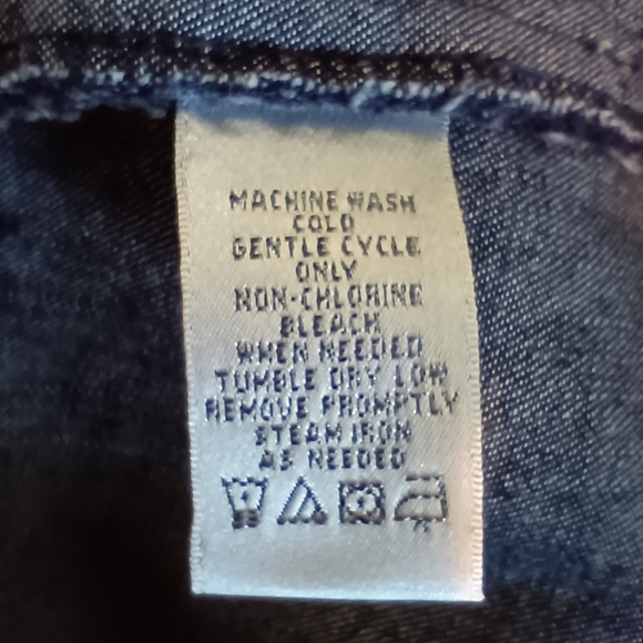 Nine & Co. Women's 20W Indigo Dark Denim Long Belted Trench Coat Jacket Perfect - Picture 5 of 7